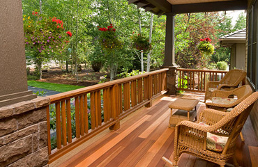 Cedar Decking in Bell