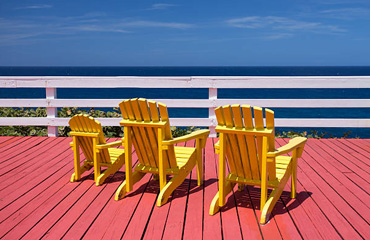 Redwood Decking in Bell