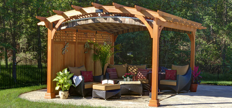 Modern Wood Pergola Installation in Bell, CA