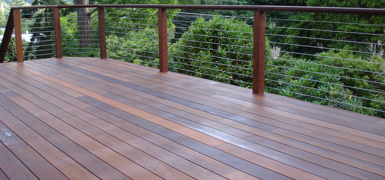 Installing IPE Decking in Bell, CA